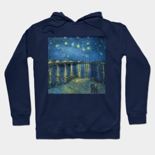 Vincent Van Gogh- Starry Night Over the Rhone Hoodie